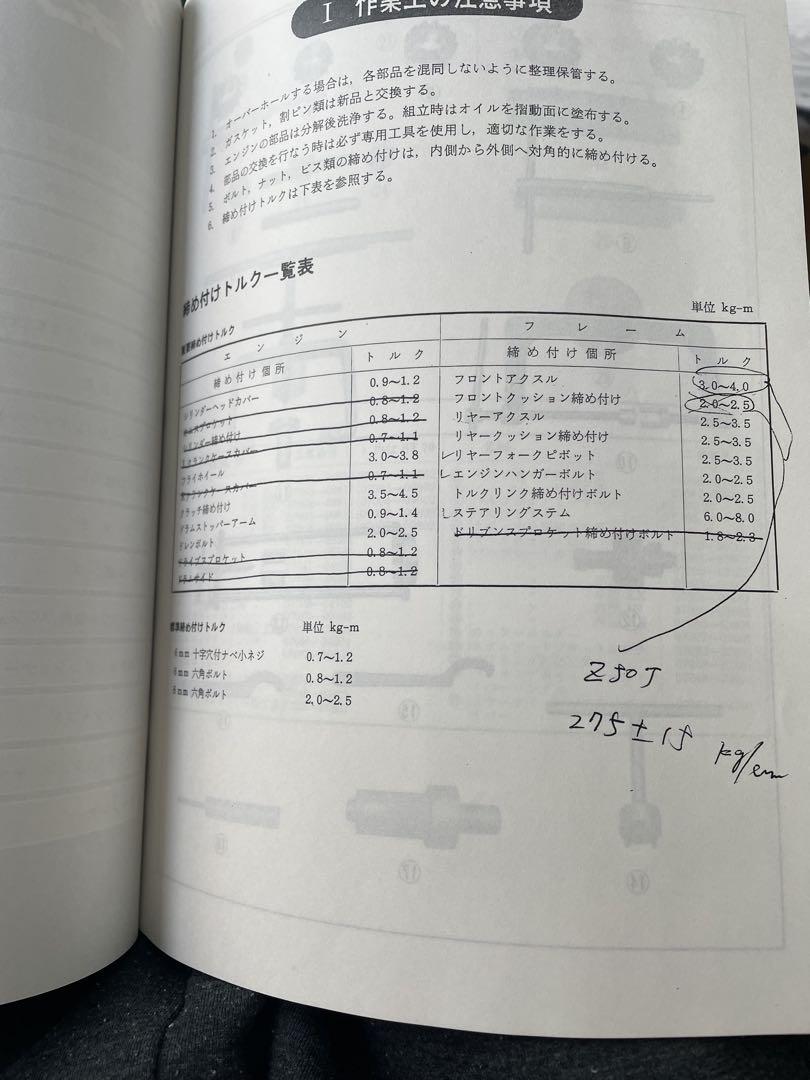 ダックス ホンダ 50・70 モンキー50 サービスマニュアル当時物