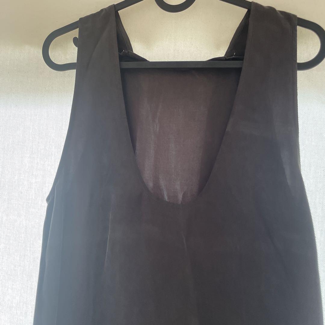 la peaudegem 2way u  neck dress