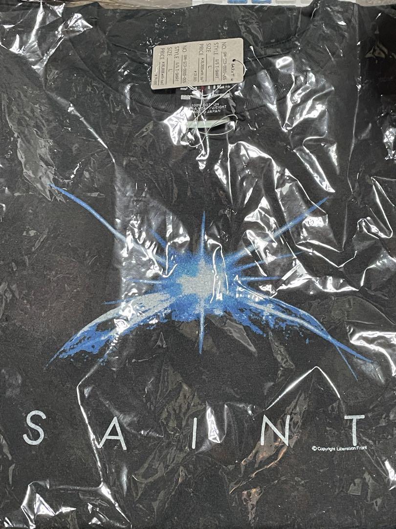すぐにお届け セント マイケル エイリアン Tシャツ ブラック SAINT M×××××× - 【残りわずか】SM-HR8-0000-005 / SS TEE