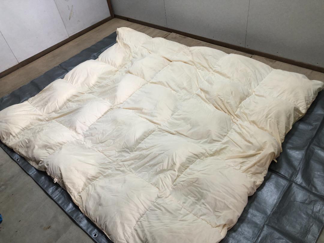 ルヴェラ 羽毛掛布団　ホワイトダックダウン 日本製 190×210㎝ 1120