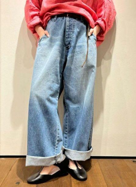 journal standard luxe 11OZデニム ルーズチノ 難あり