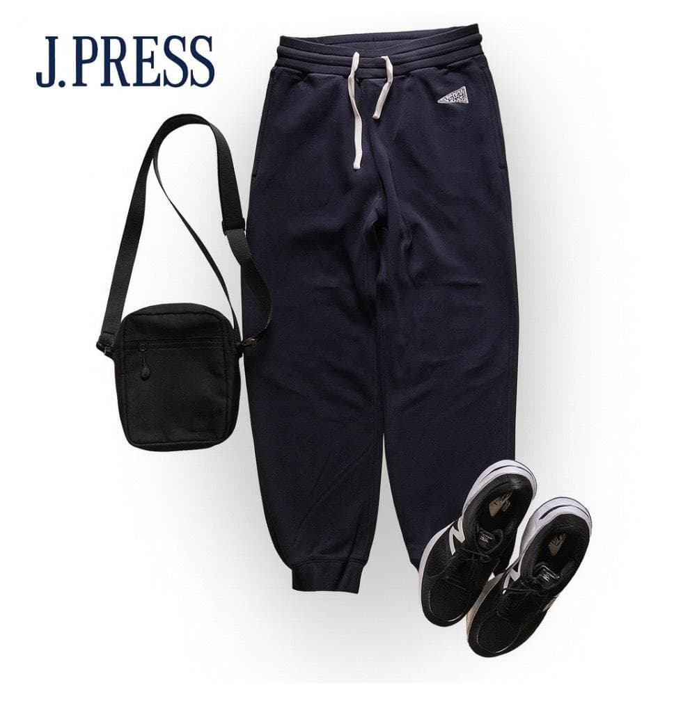 J1028@ YALE×J.PRESS スウェットパンツ S ロゴ刺繍