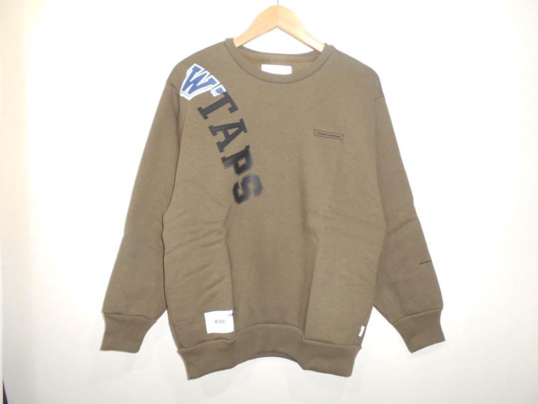 については 080014 20AW WTAPS CREW NECK COPO vrTW6-m66640555352 のサイズ
