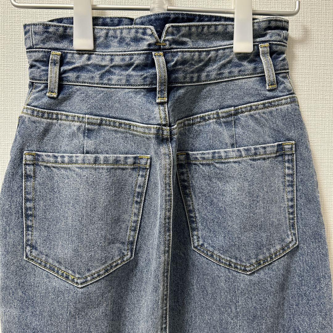 ココディール デニムサイドジップタイトスカート - Skirt