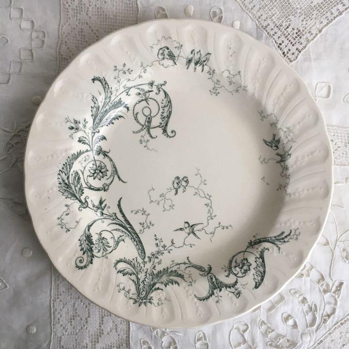 日本未発売】 ①フランスアンティーク ジアン Gien RINCEAUX ランソー
