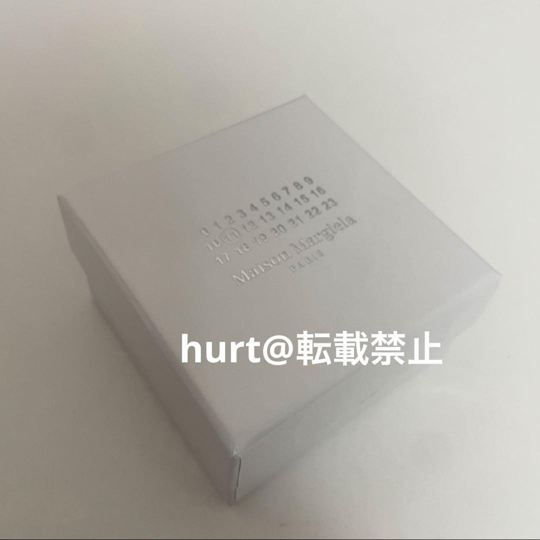 新品外箱あり】メゾンマルジェラ リバース ロゴ リング 反転ロゴ