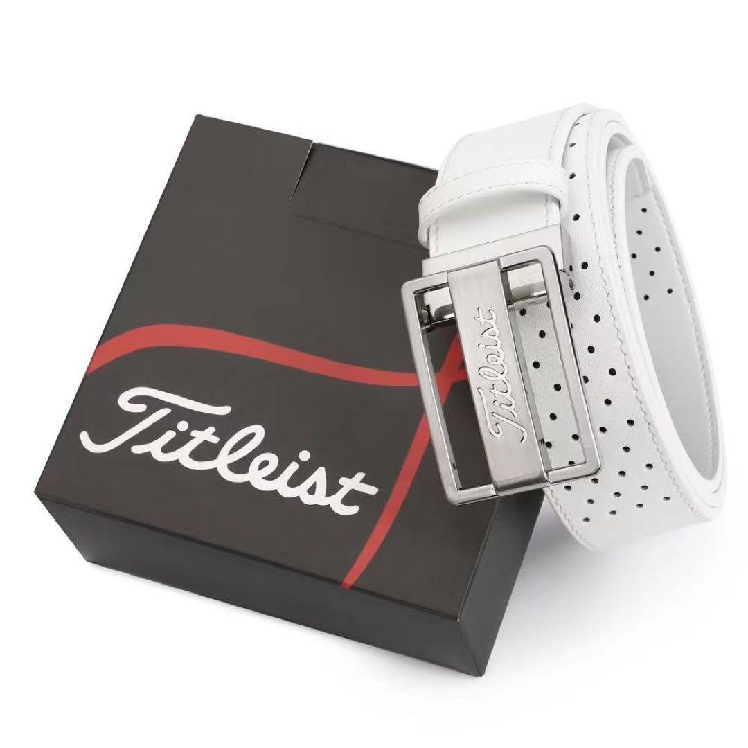 Titleist タイトリストレディースゴルフ メンズ ベルト 新品 箱付き