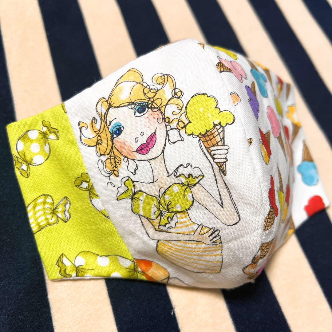 【ラビット様お取り置きページ】ハンドメイド立体型マスク
