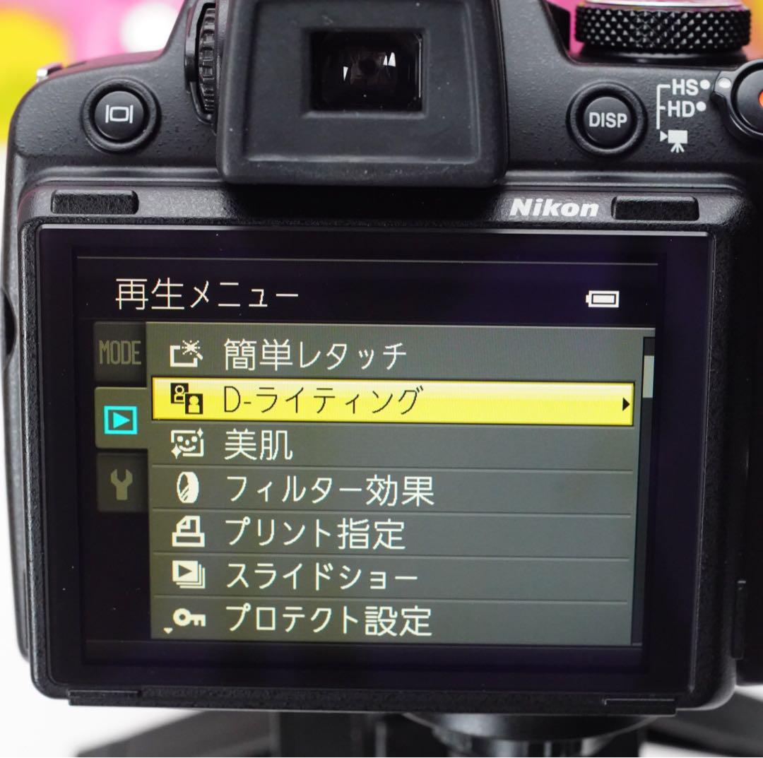 ニコン P500❤️野球や運動会撮影に❤️超望遠810mm❤️スマホに写真転送OK❤️