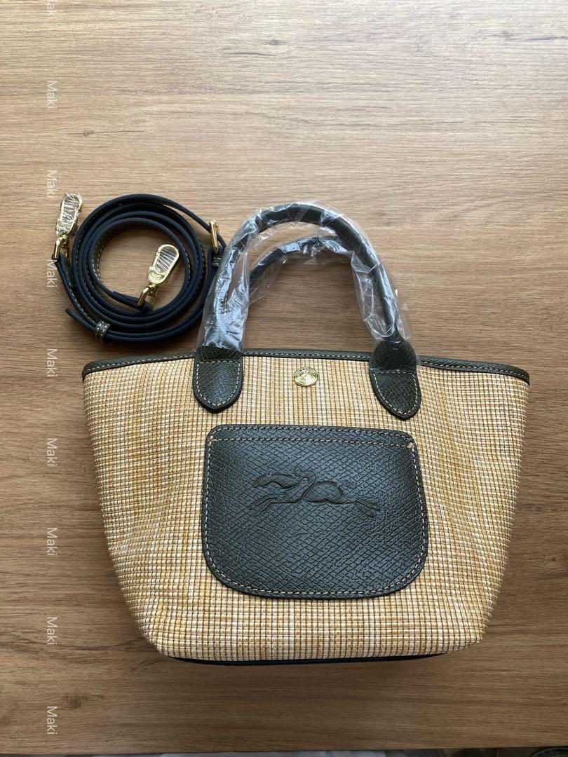 Longchamp編み トートバッグ ショルダーバッグXS mlv Longchamp編み トートバッグ ショルダーバッグXS mlv - メルカリ