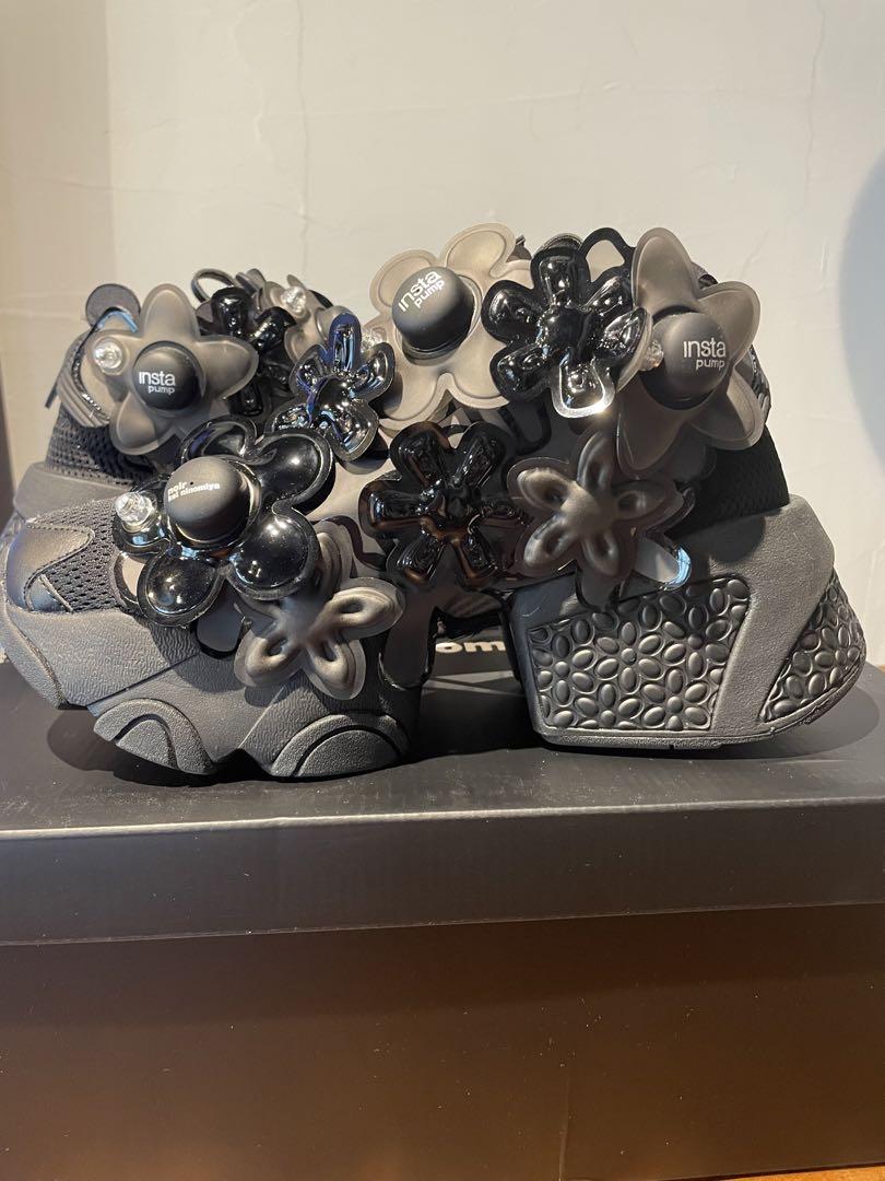 靴 Noir kei ninomiya x Reebok pump  27cm