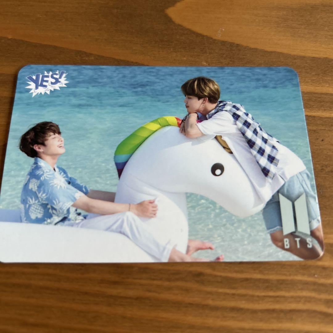 BTS 香港公式Yesカード 貴重トレカ 香港「yes!」カード ☆ BTS ☆ 110 - メルカリ