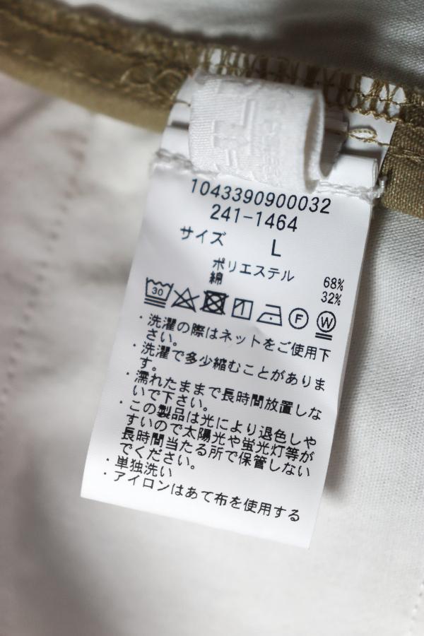 新品 CAHLUMN カウラム チノ パンツ L ベージュ フリークスストア