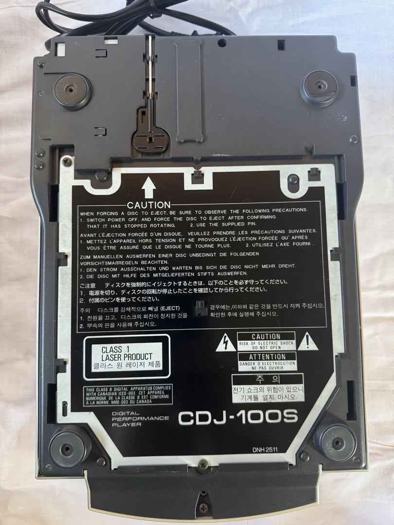 Pioneer パイオニア プロフェッショナルCDプレーヤー CDJ-100S