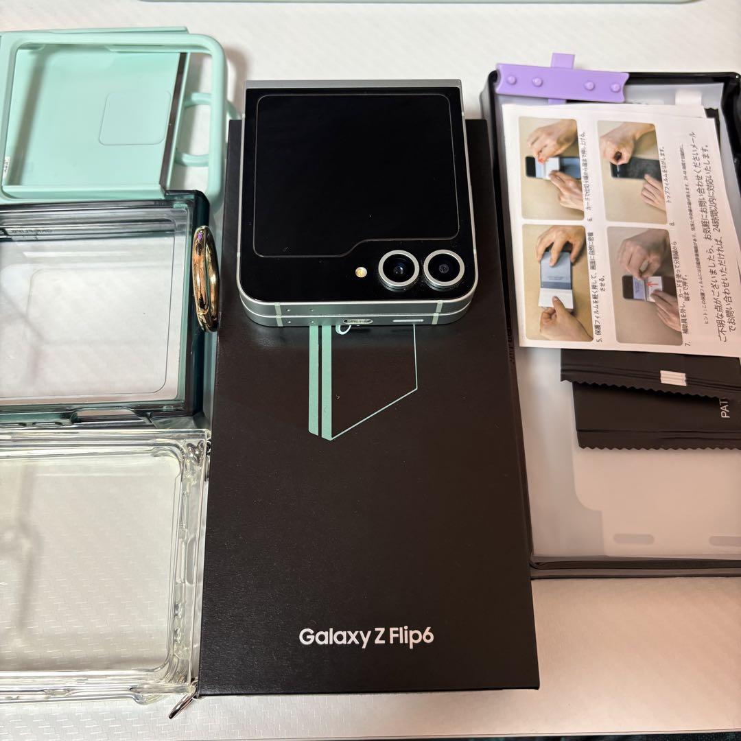 galaxy z flip6 256gb ミント