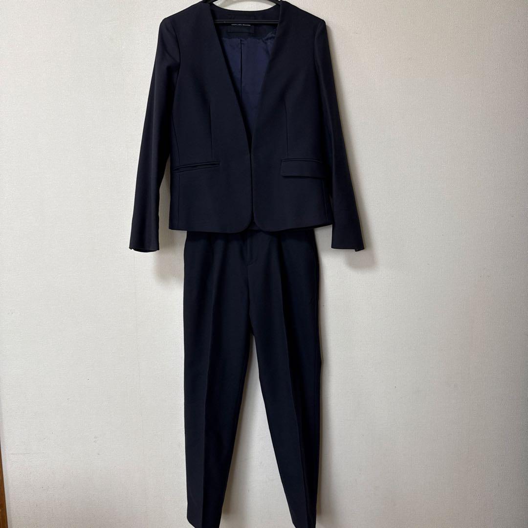 GREEN LABEL RELAXING スーツ 125cm ネイビー green label relaxing カジュアルスーツ GLR CLOTH チェック 2B