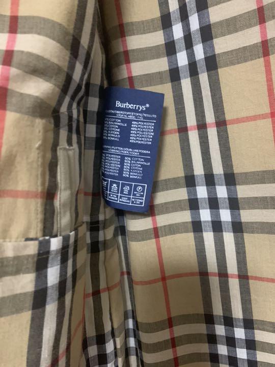 ステンカラーコート　Burberry バーバリー