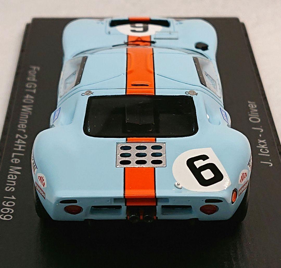 スパーク 1/43 フォードGT40 #6 優勝 LM1969
