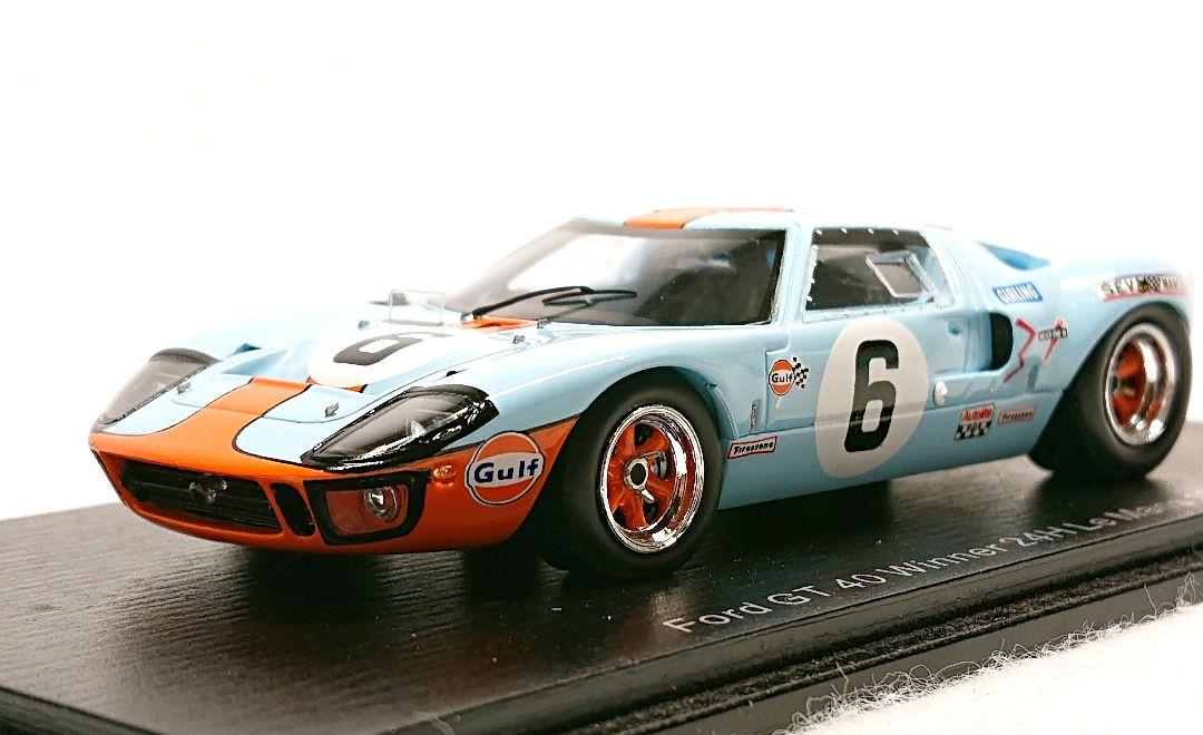 スパーク 1/43 フォードGT40 #6 優勝 LM1969