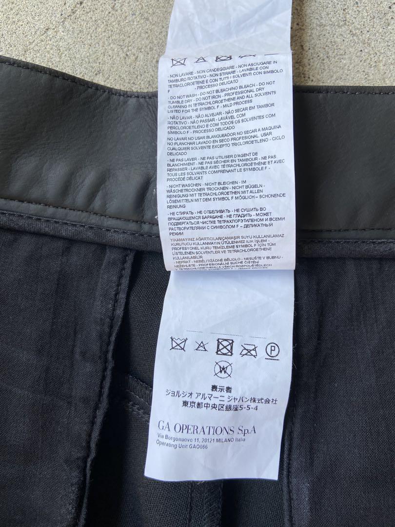 パンツ EMPORIO ARMANI 22FW WIDE CARGO PANTS