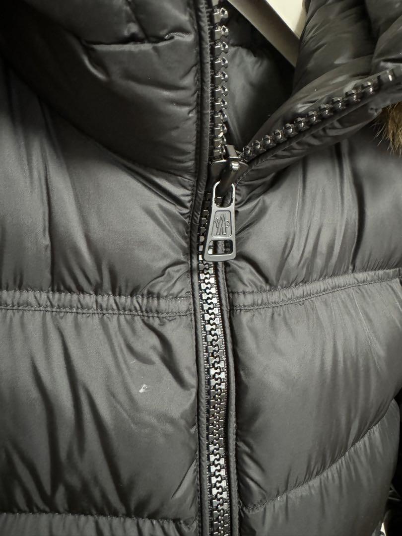 良品 MONCLER \"MARQUE マルク\" 国内正規 ブラック T0
