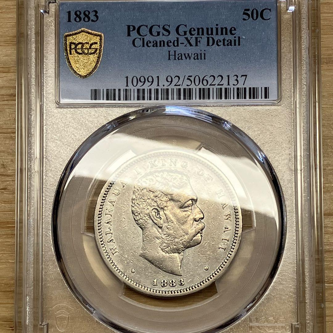 1883年 ハワイ 1/2ドル銀貨 1883年 ハワイ 1/2ドル銀貨 - メルカリ