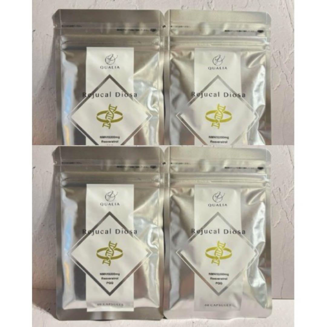 【新品】QUALIA Rejucal Diosa NMN クオリア 60粒×４
