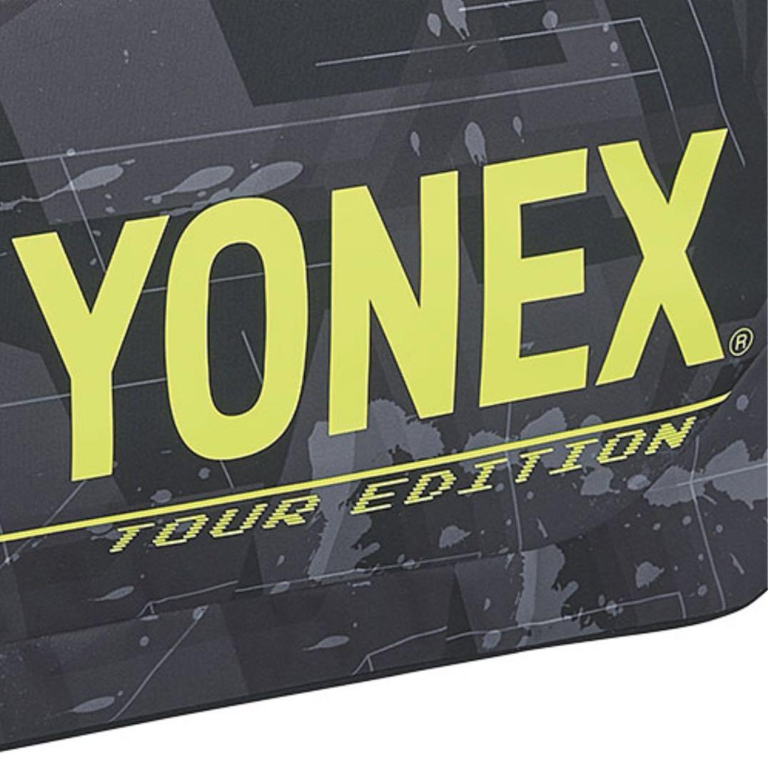 YONEX ヨネックスラケットバッグ ブラック×蛍光イエロー