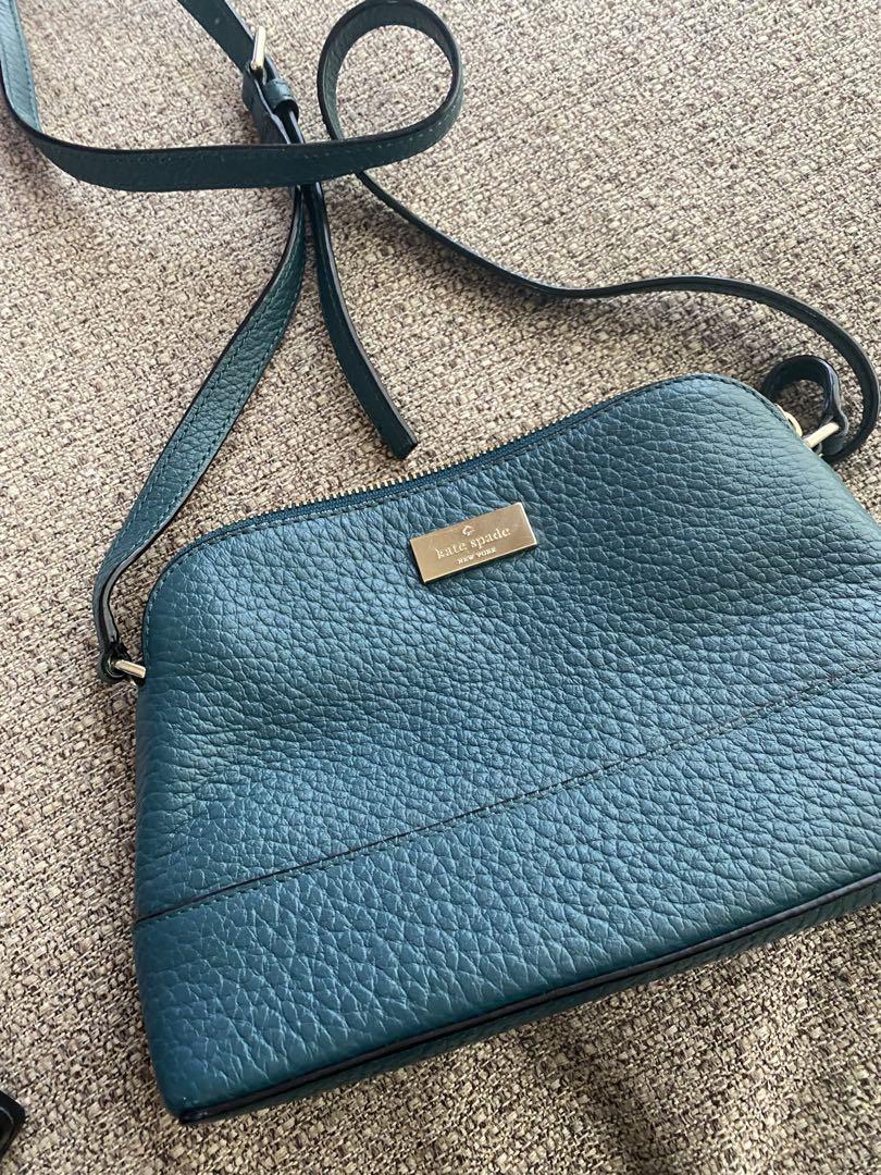 kate spade ダークグリーン ショルダーバッグ