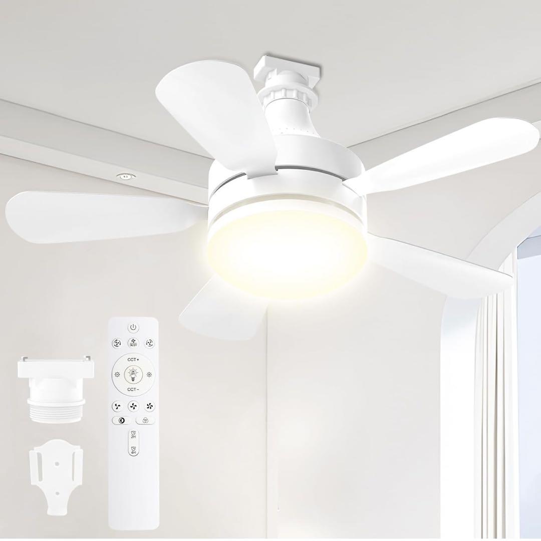 LEDシーリングファンライト 3000lm 3段階風量調整 6-8畳 省エネ