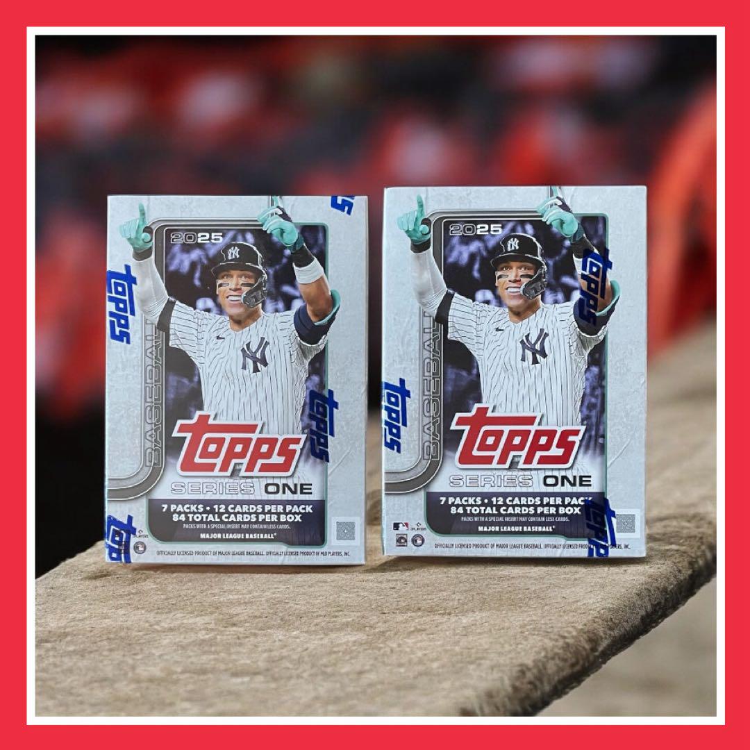 『在庫残6』MLB 2025 TOPPS SERIES ONE 2Boxセット