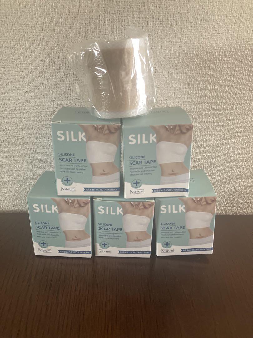 シリコンテープ　SILK SILICONE SCAR TAPE 5個セット