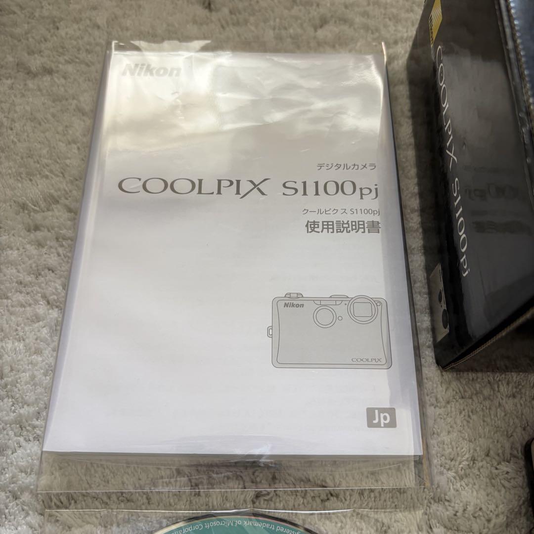 【動作確認済】Nikon ニコン COOLPIX S1100pj レトロコンデジ