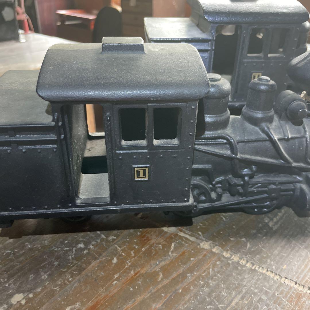 森林鉄道蒸気機関車 鉄製模型 線路なし 1点のみ コレクション