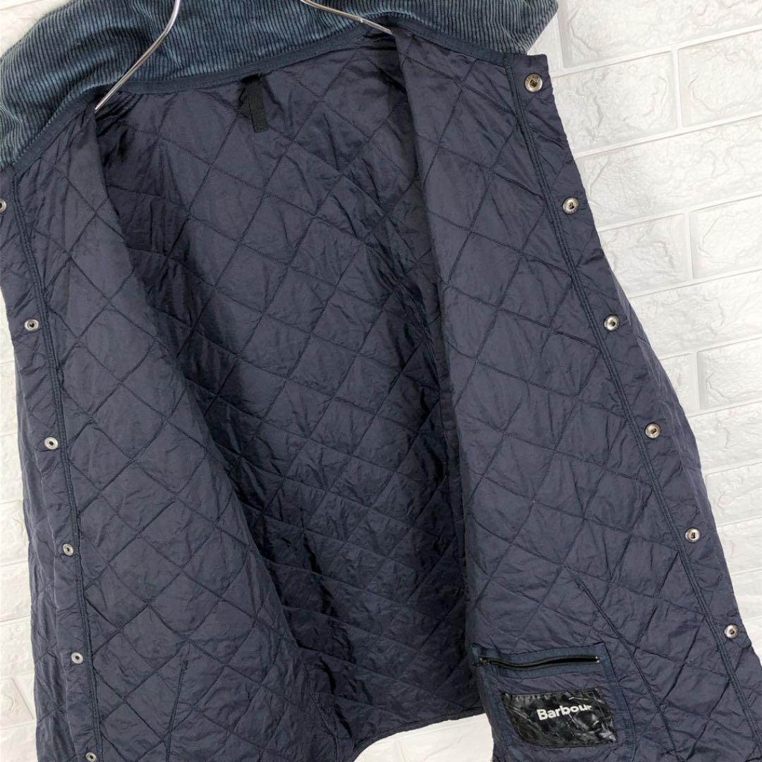 バブアー リッズデイル キルティングジャケット ナイロン ゆるだぼ