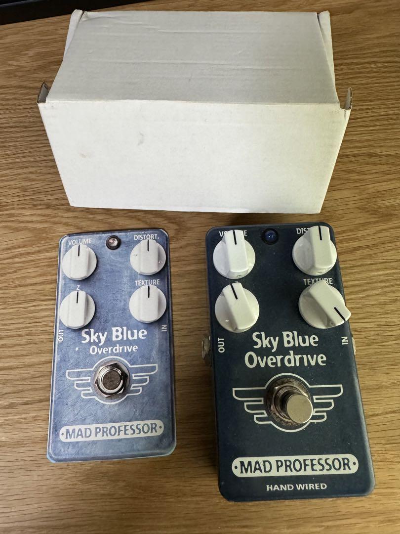 ギター mad professor sky blue overdrive