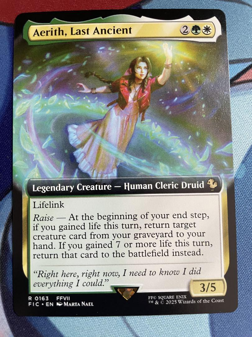 MTG FFⅦ 最後の古代種、エアリス 英語 拡張アート - メルカリ