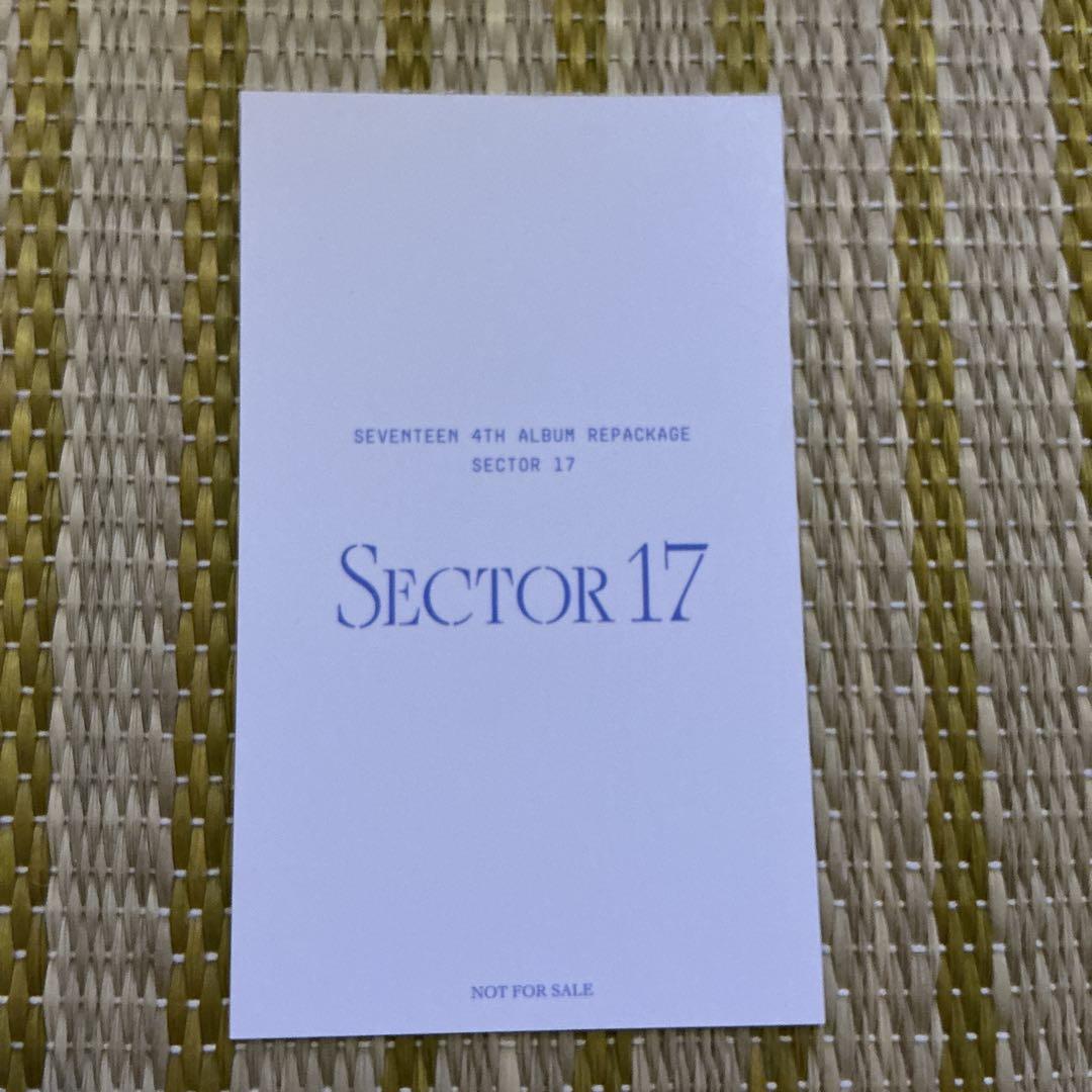 SEVENTEEN セブチ ジュン ユニバ 特典 SECTOR17