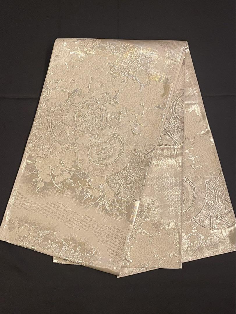 白地反物 3丈 地紋華 美品 新品 楽天市場】白無地反物 並幅 綸子 地紋入り 白無地 着尺 普通幅