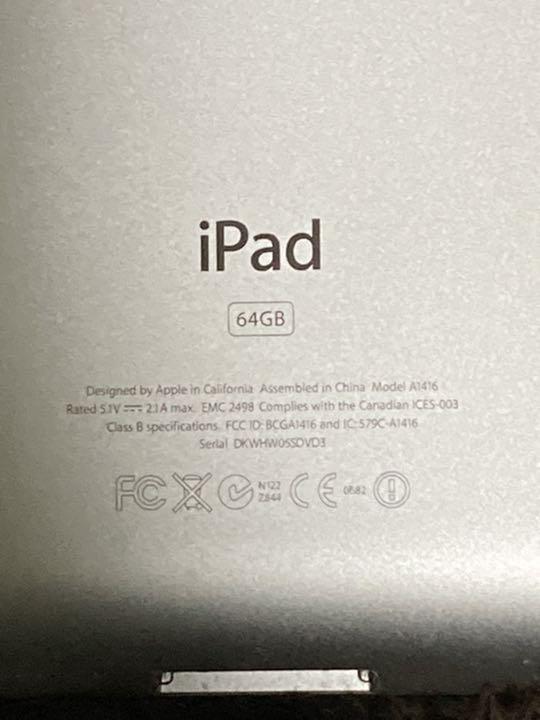iPad 第3世代 Wi-Fi white 64GB