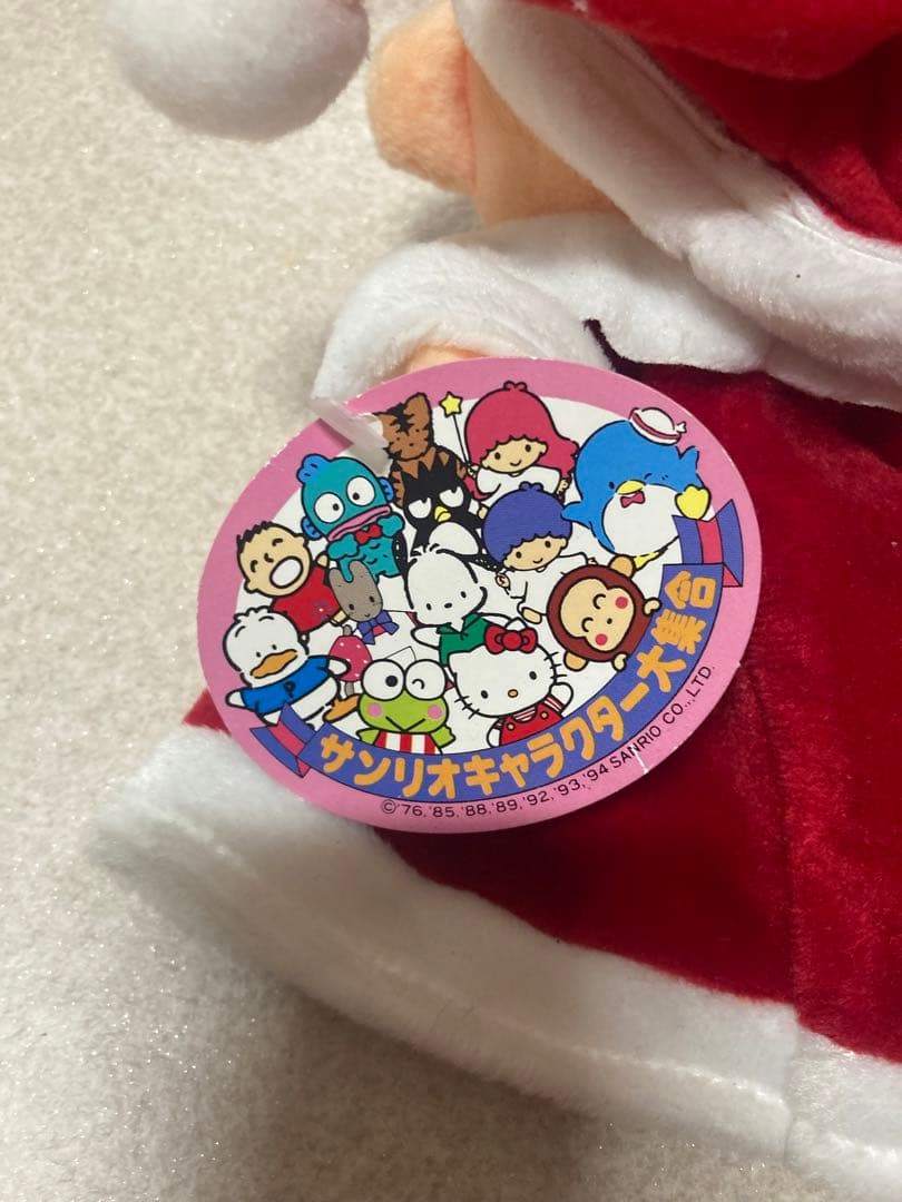 サンリオ みんなのたあ坊 サンタ ぬいぐるみ たぁ坊 レトロ クリスマス目立った傷や汚れなし YUZUMIYA_COM