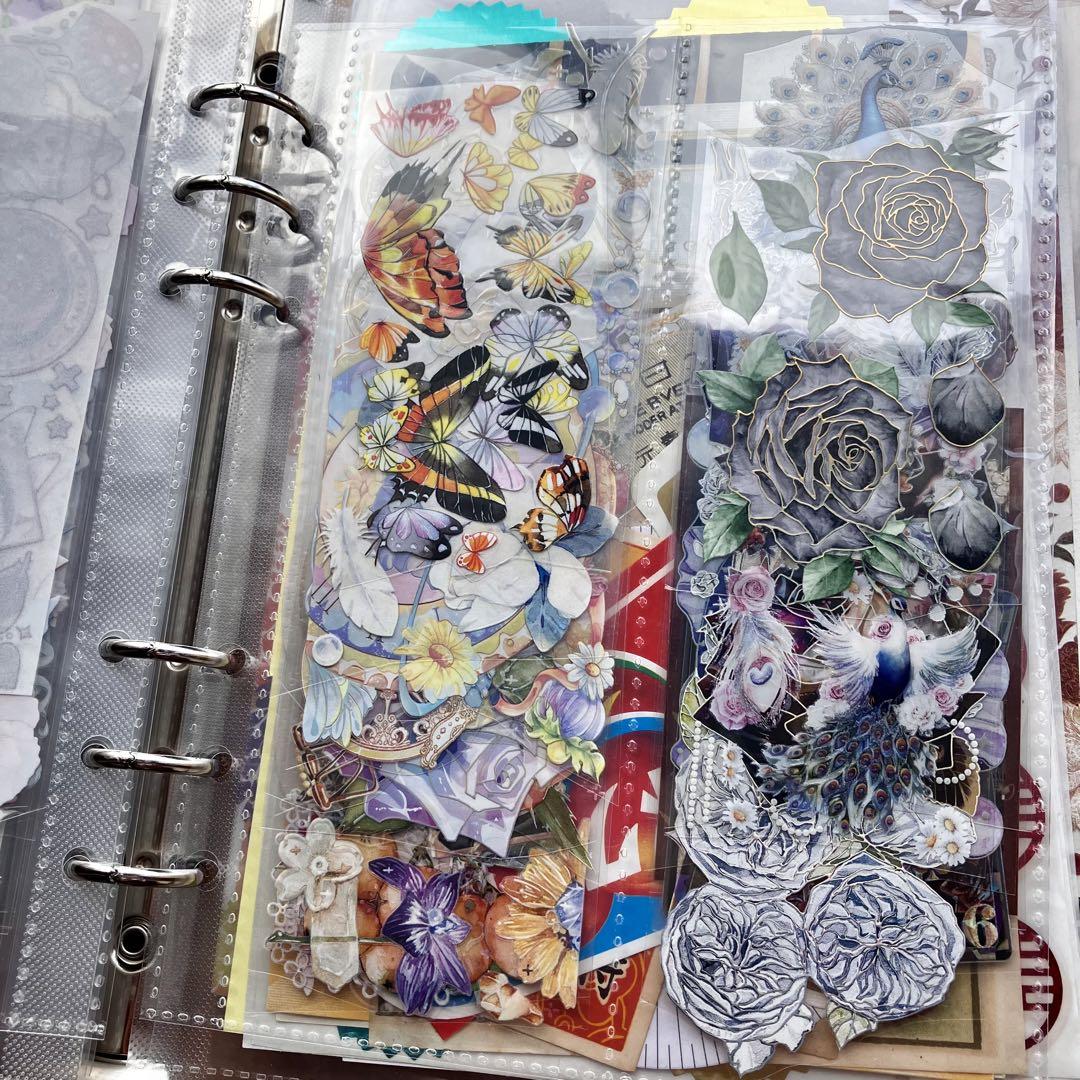 おすそ分けファイルと紙ものセット おすそ分けセット 紙モノ おすそ分けファイル コラージュ