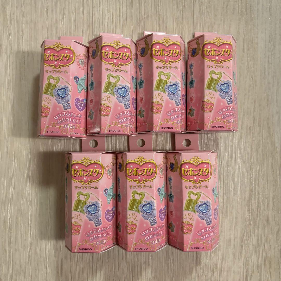 芸能人愛用のルームウェア 匿名配送】 セボンスター リップクリーム 7点セット 新品 未開封品 小物・アクセサリー