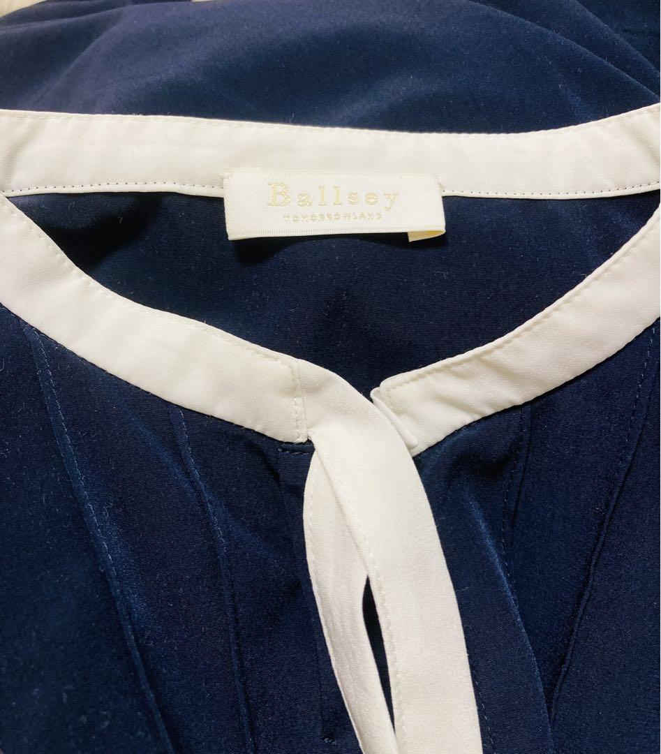 Ballsey クリアデシンボウタイブラウス