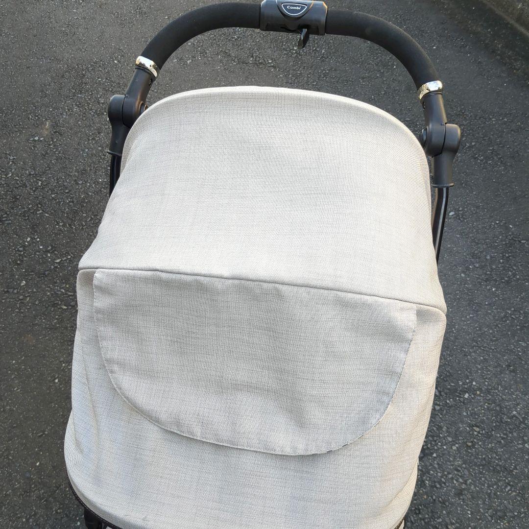 美品　コンビ　スゴカルα4キャスコンパクトエッグショックHT 大きな日除け