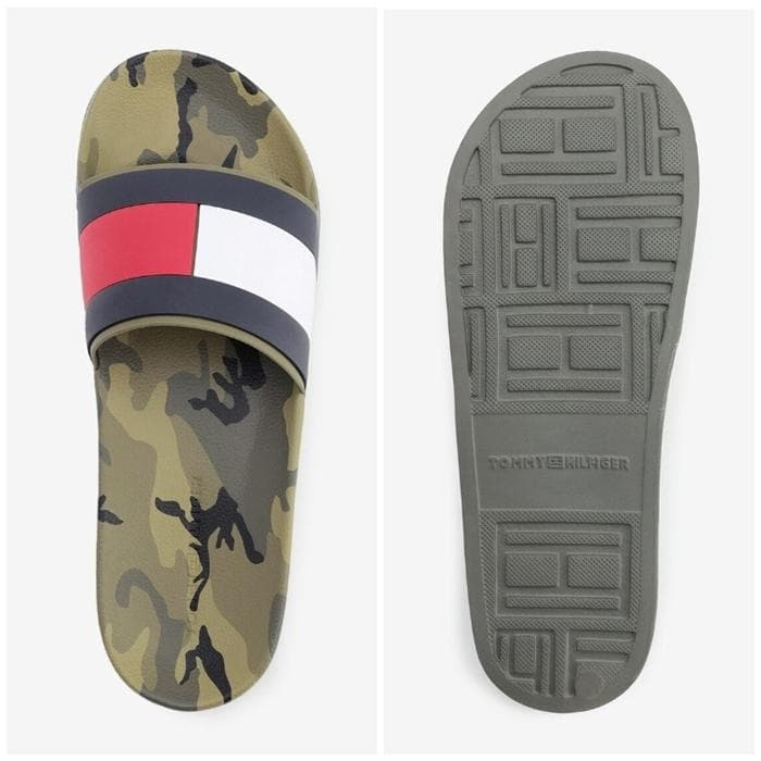 RUBBER TH FLAG CAMO POOL SLIDE 26.5cm が大特価! 28%割引 vrrraiment.fr