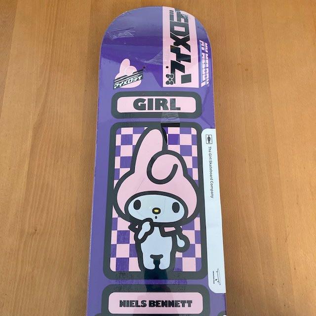 安い高品質 新品 GIRL x SANRIO コラボ スケボー デッキ マイメロディ ガール Ligbp-m66679011816 最新品通販