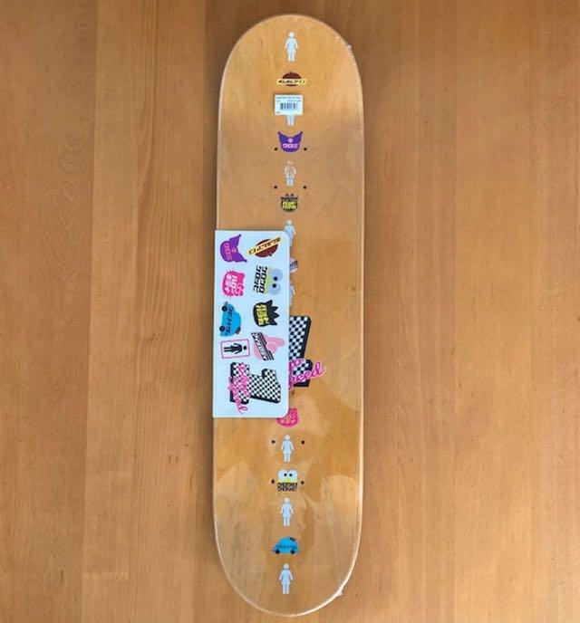 安い高品質 新品 GIRL x SANRIO コラボ スケボー デッキ マイメロディ ガール Ligbp-m66679011816 最新品通販