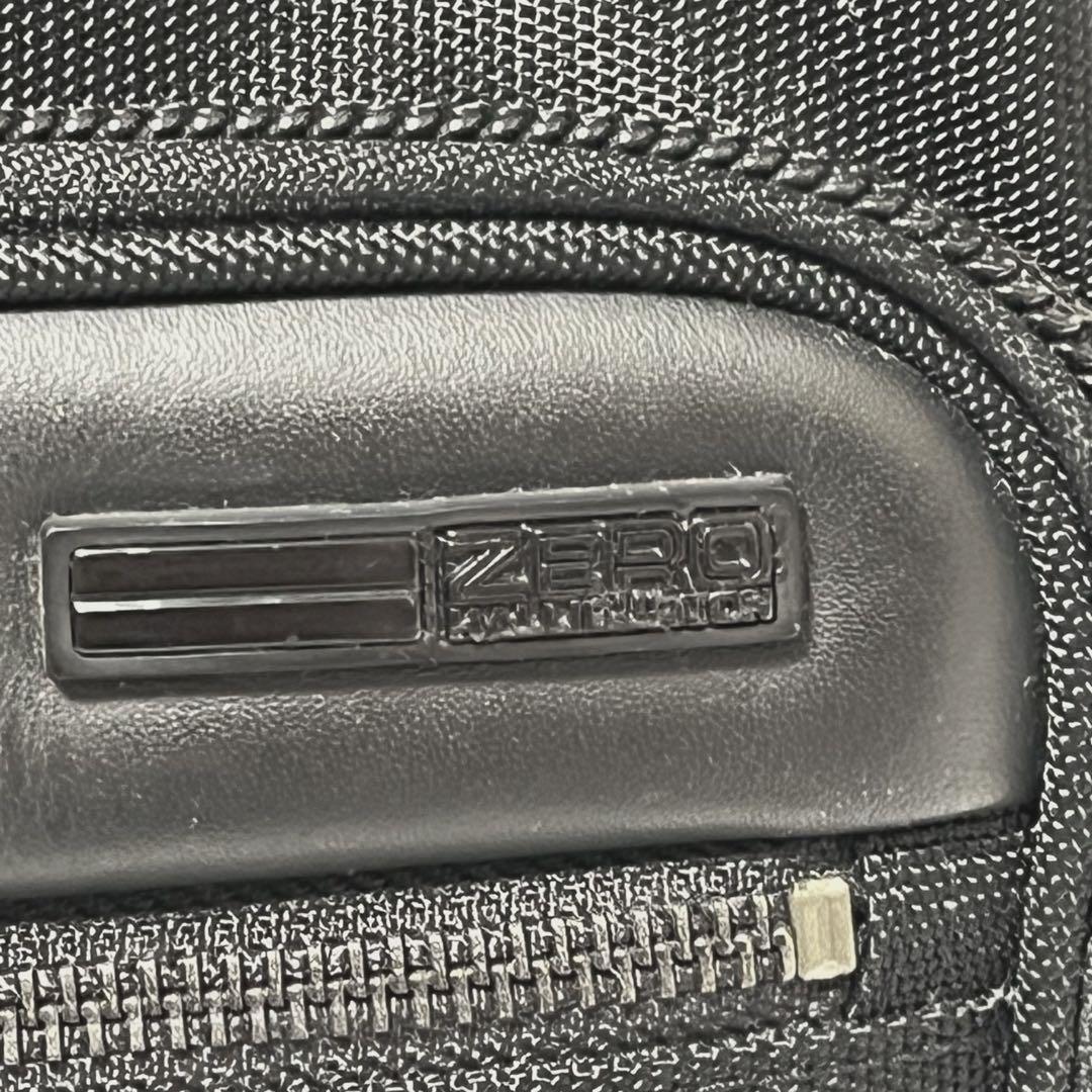 [美品] ゼロハリバートン ビジネスバッグ 3way ブラック 大容量