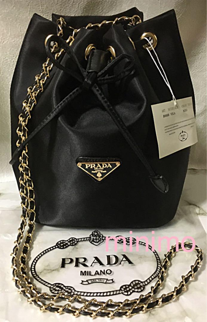 プラダ ☆ ノベルティ ポーチ 巾着 ショルダーバック downtownhitech.com